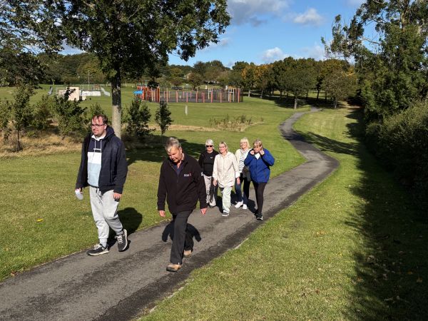 group of walkers